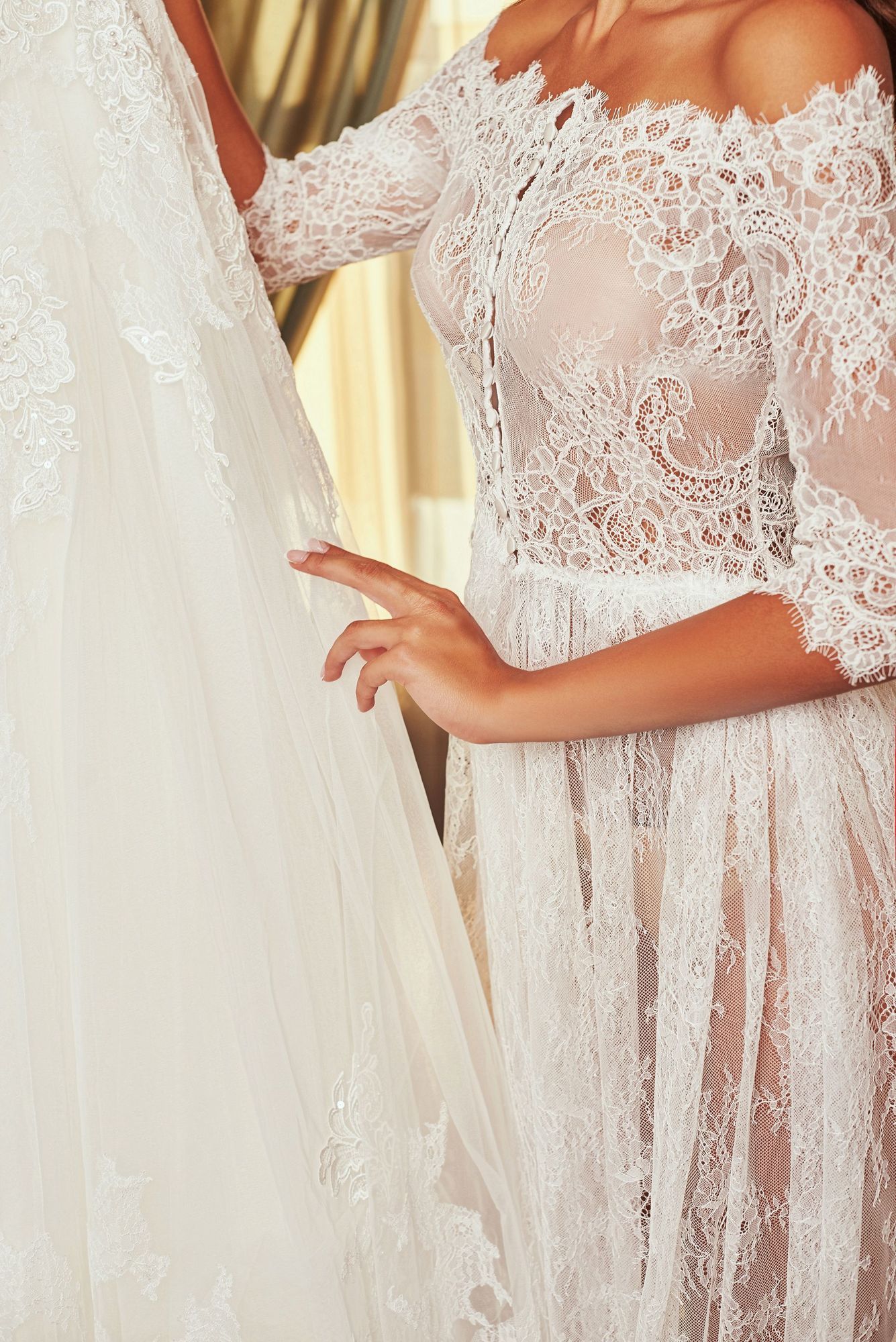 Кружевной пеньюар фото