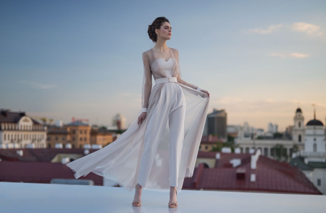 Комбинезон брючный женский фото