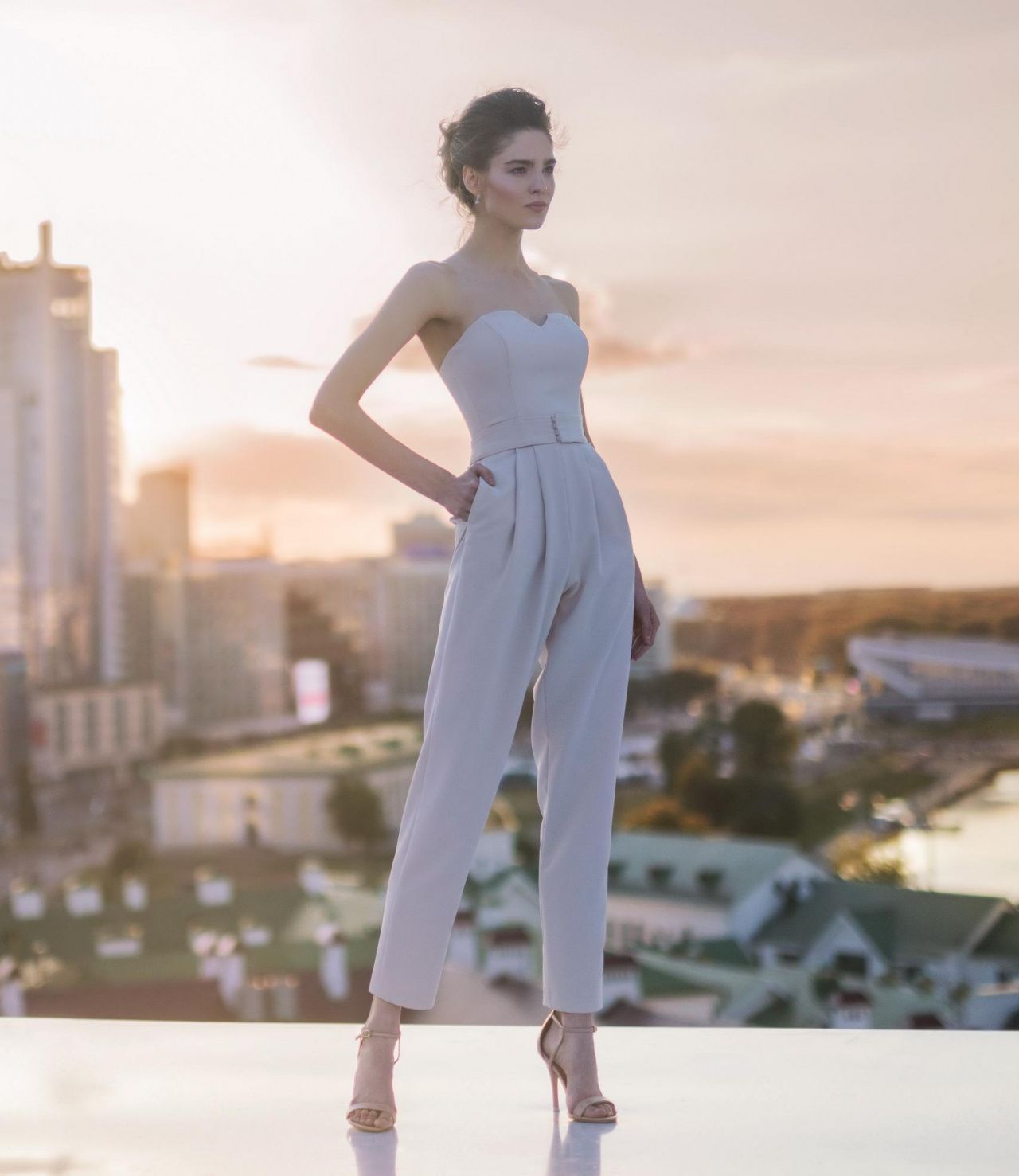 Комбинезон брючный женский фото