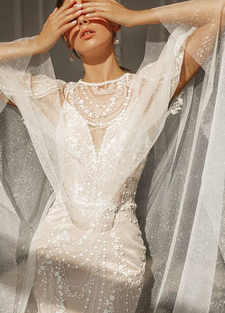 Красивый свадебный кейп фото