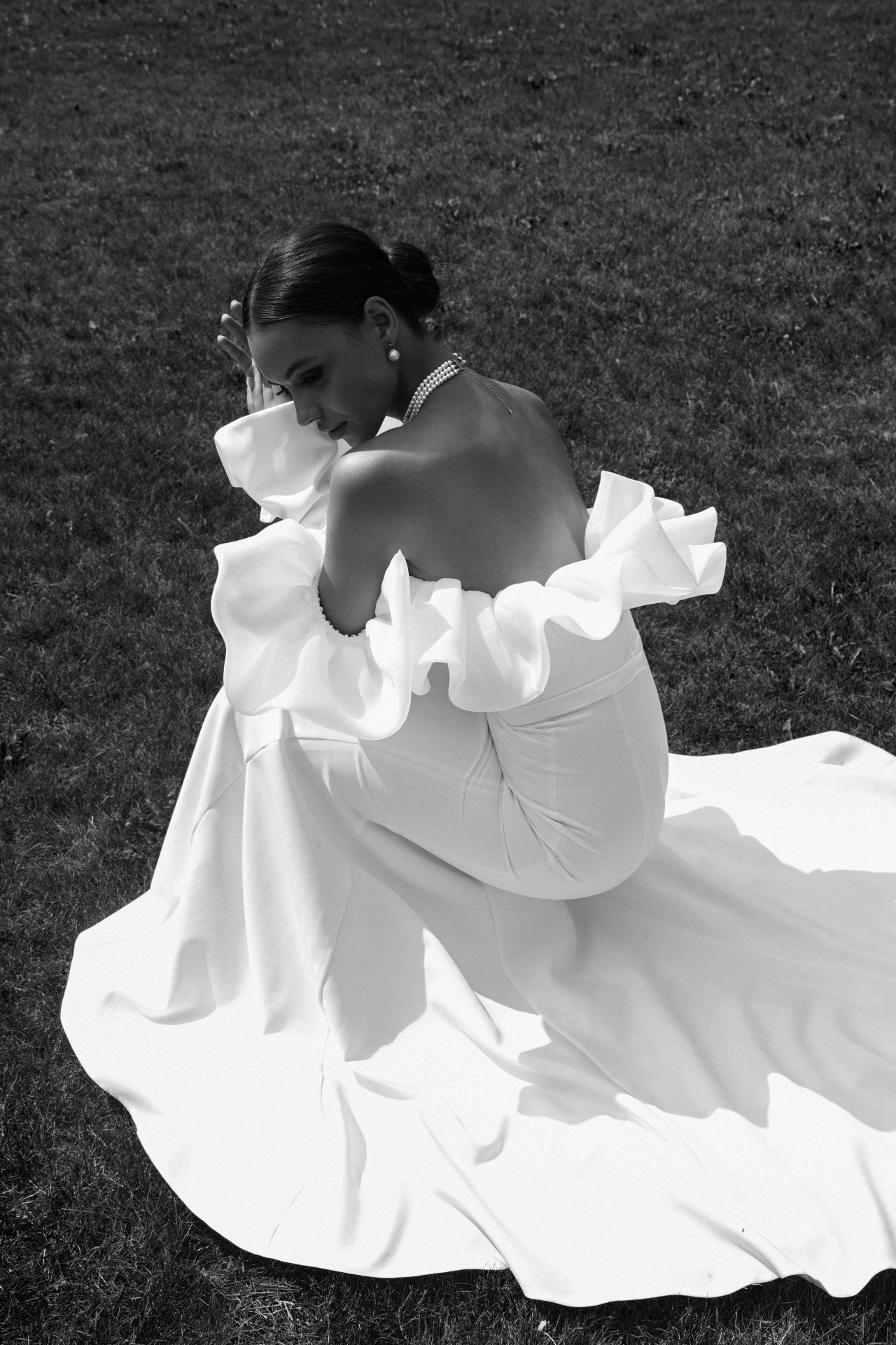 Роскошная русалка со съемными рукавами фото