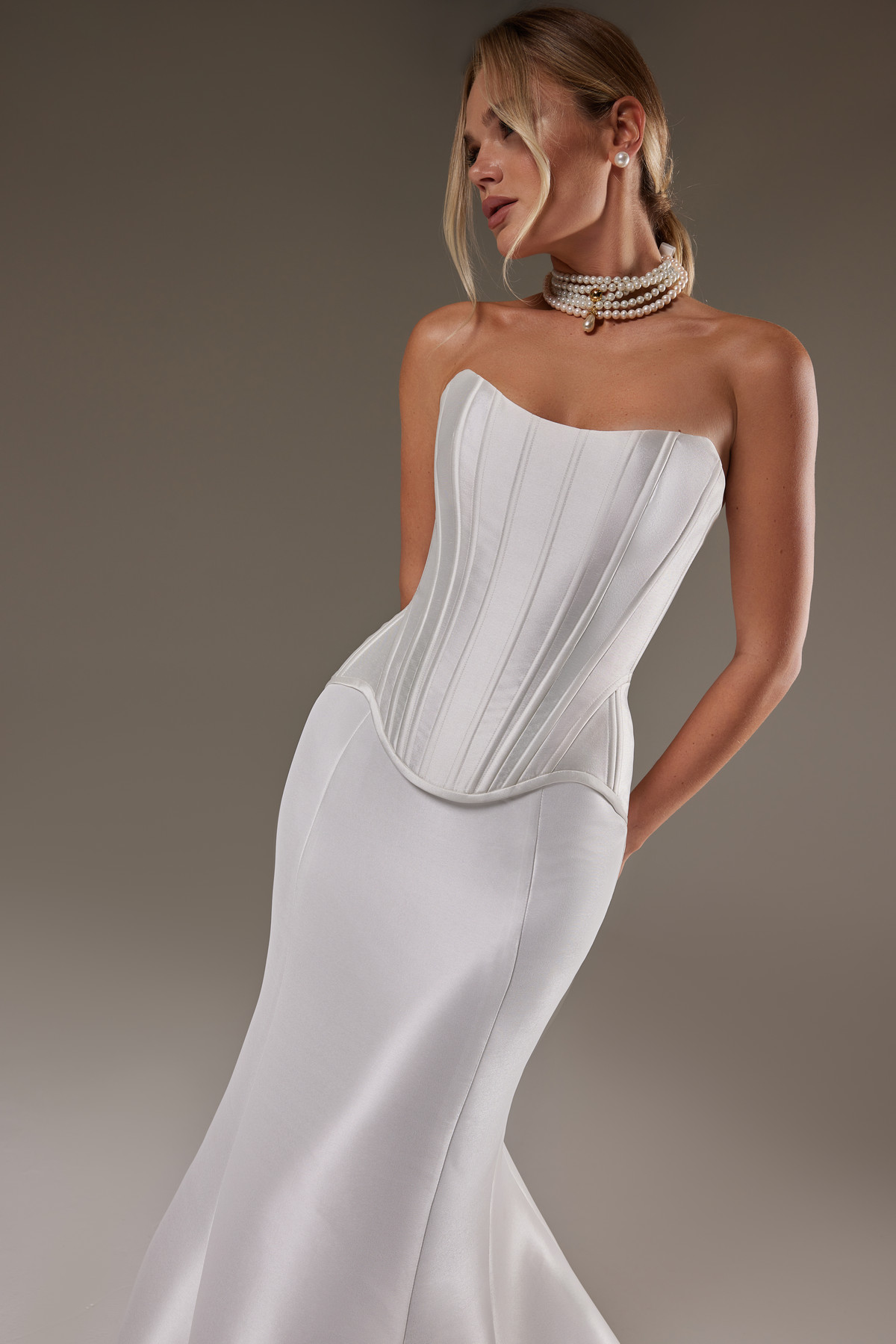 Красивый свадебный комплект из микадо фото