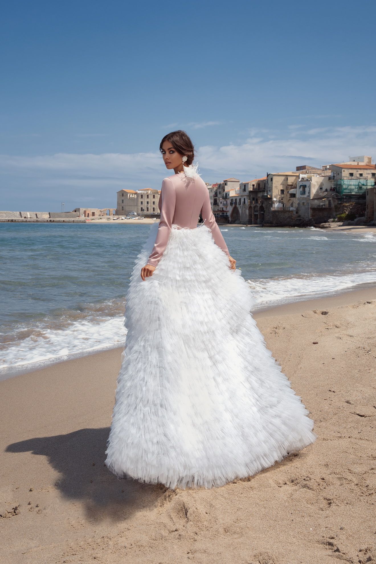 Нежное свадебное платье-трансформер