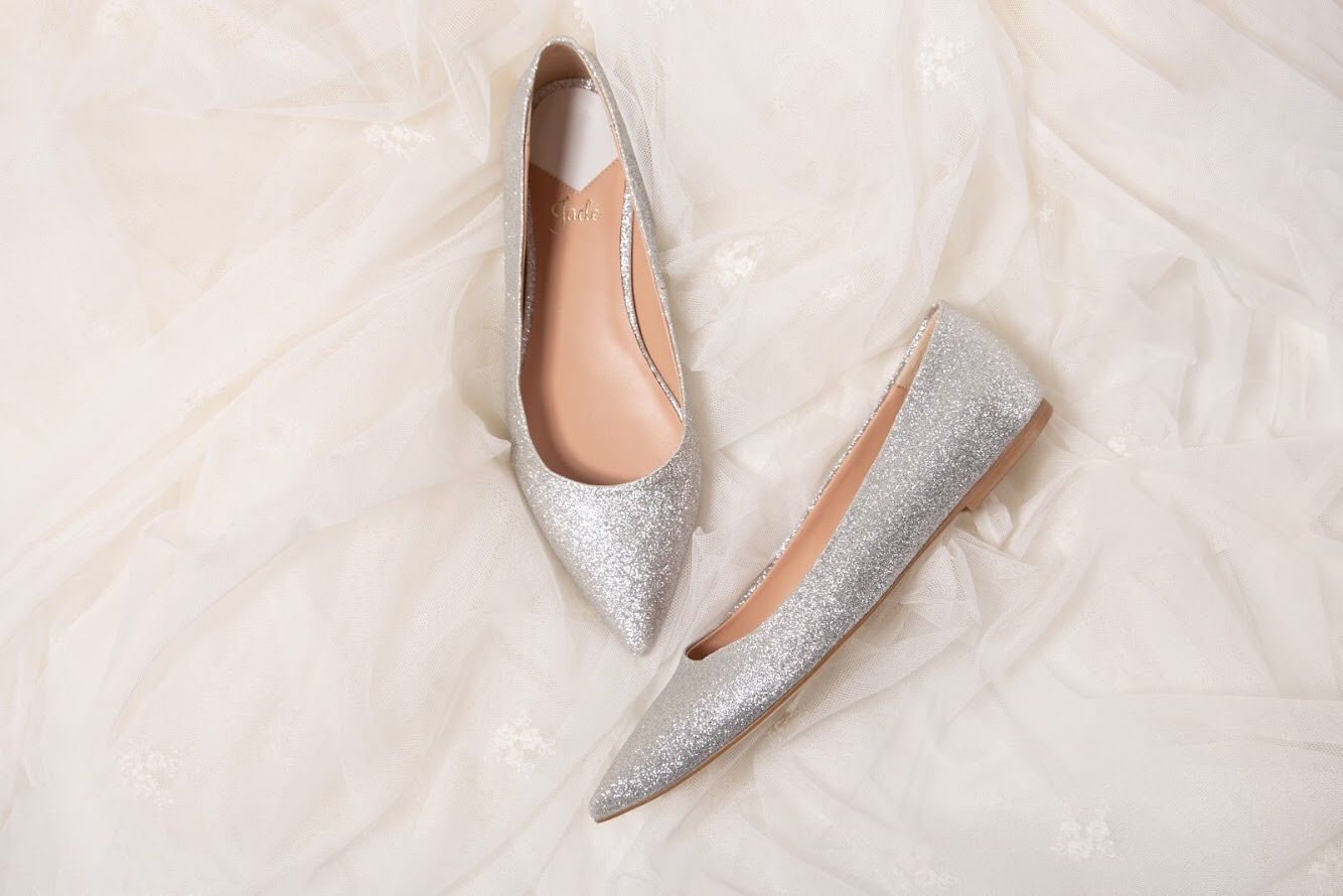 Свадебные балетки фото