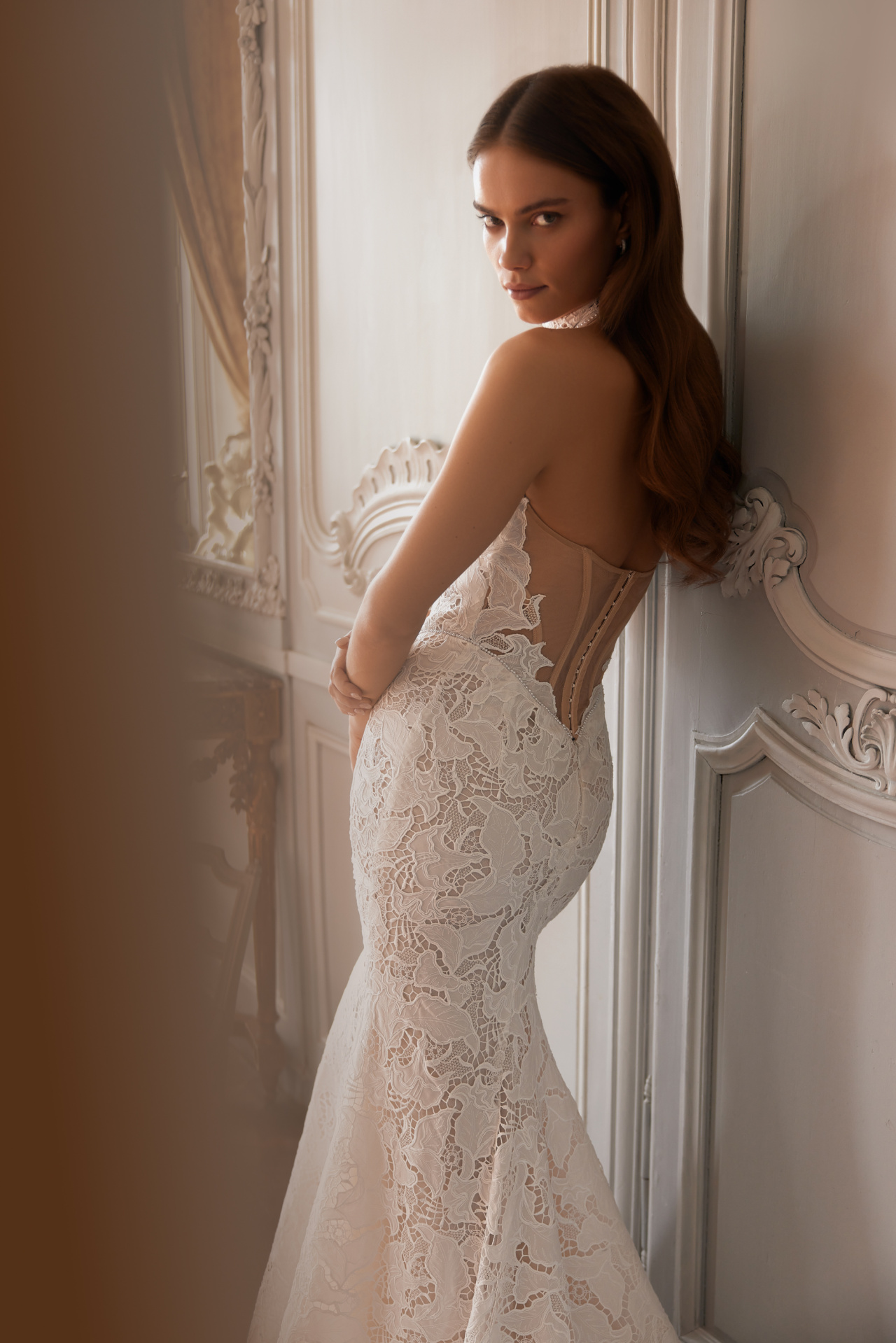 Кружевная русалка с американской проймой фото