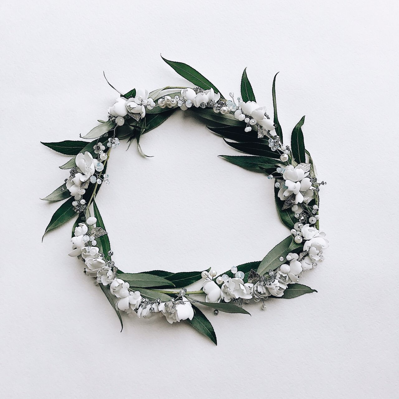 Стильное украшение для свадебной прически фото