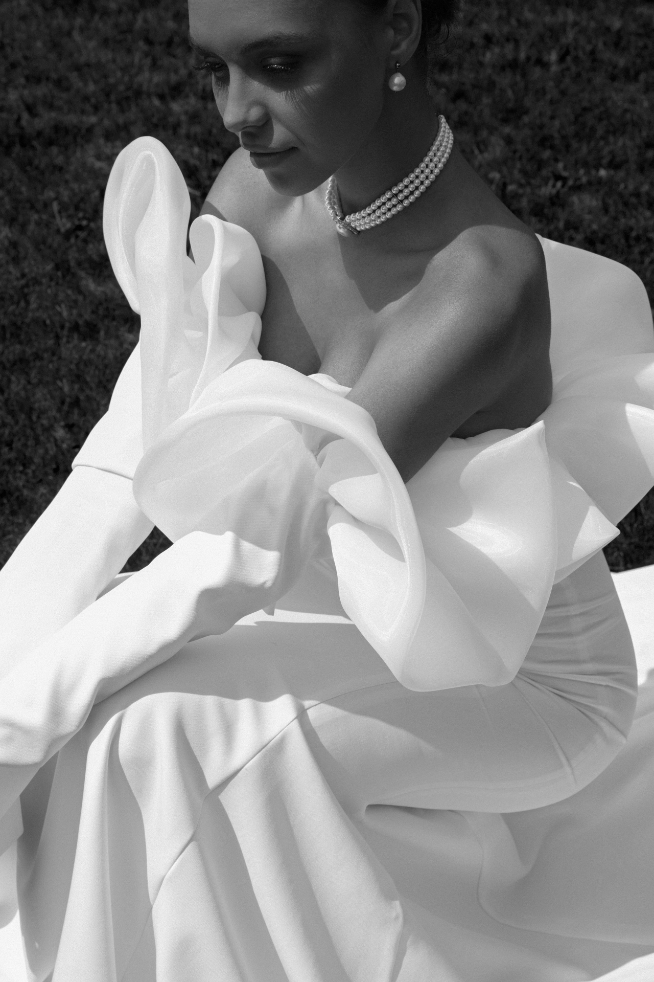 Роскошная русалка со съемными рукавами фото