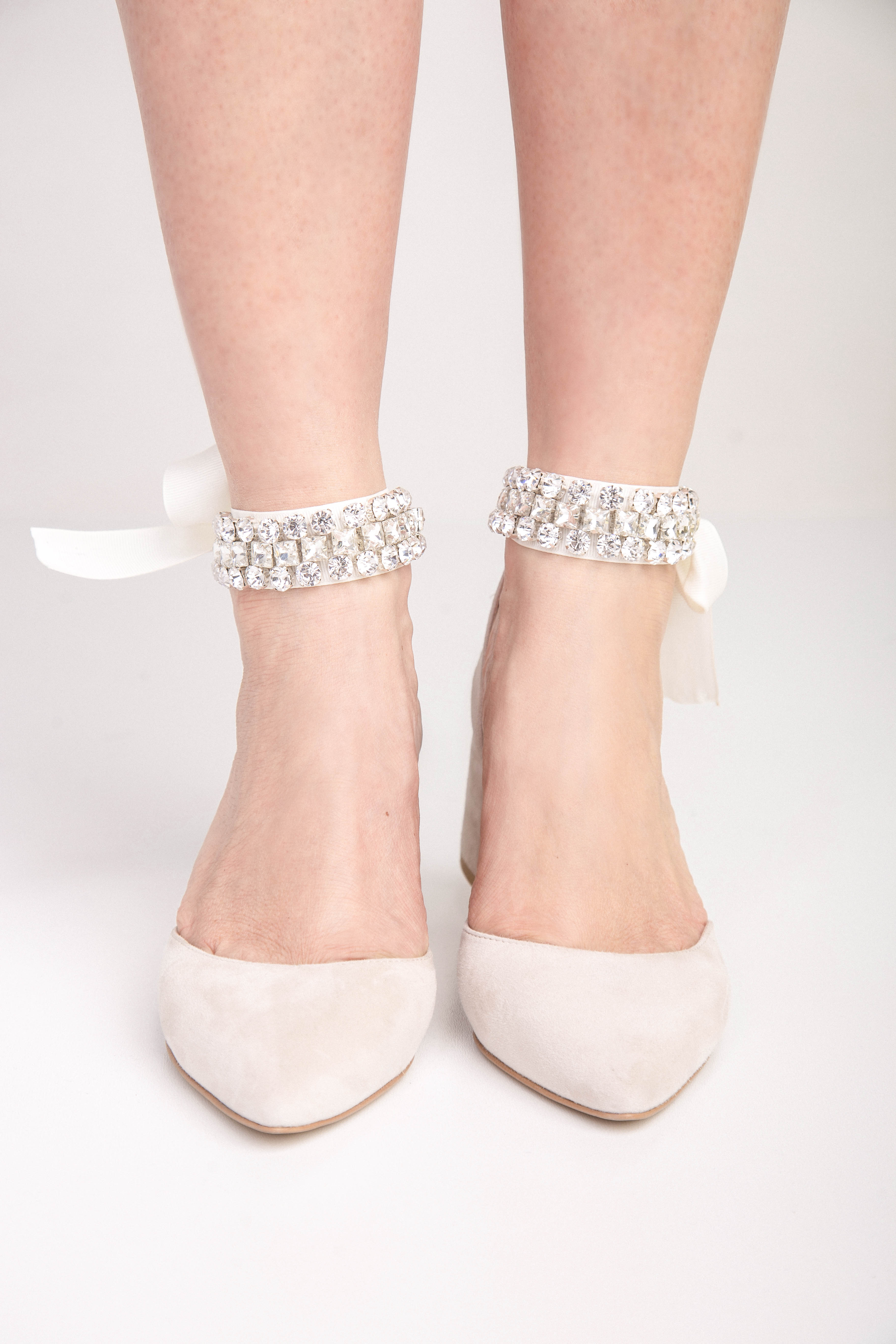 Свадебные босоножки с закрытым носом фото