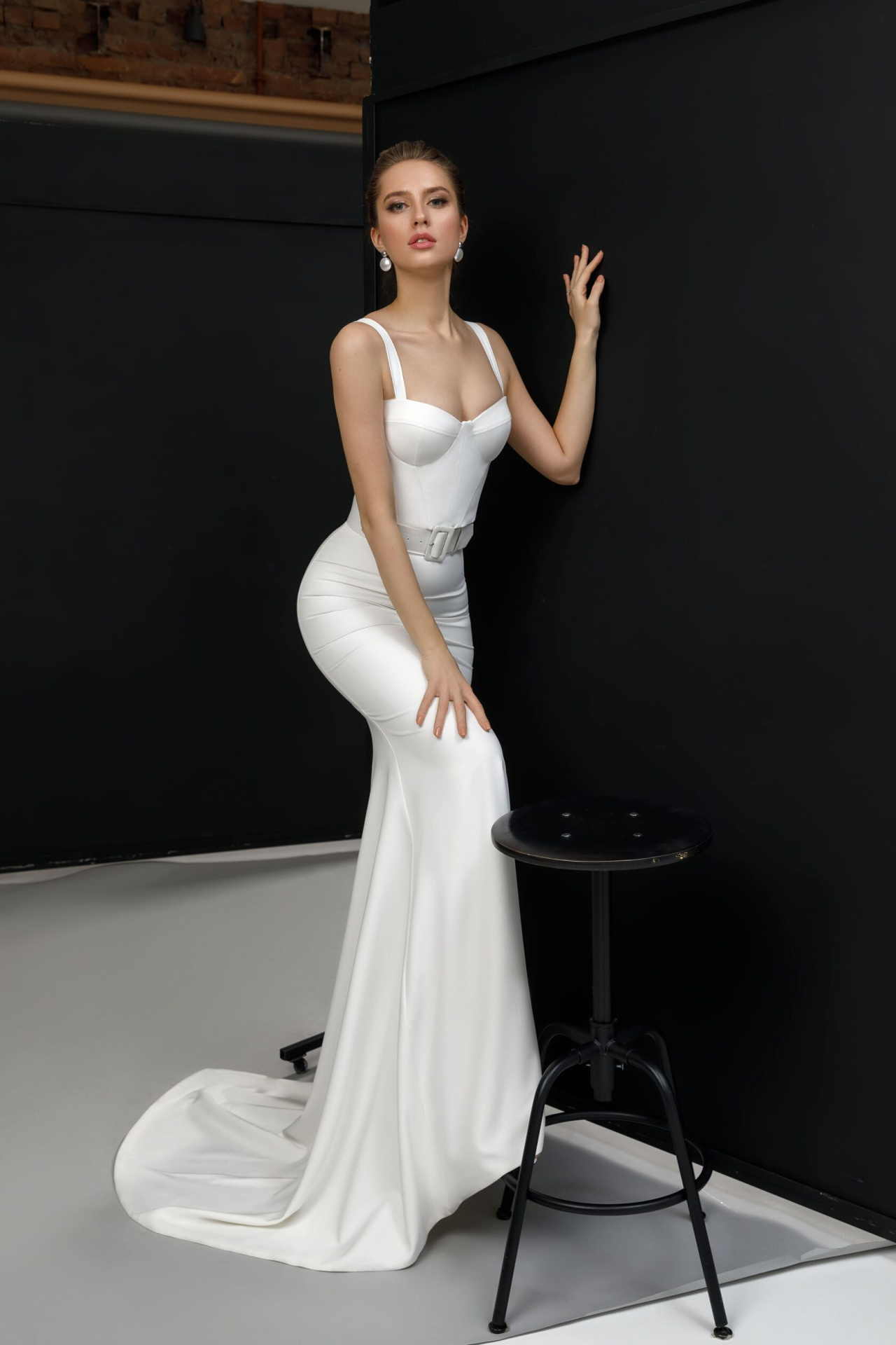 Стильные комплект из корсета и юбки фото