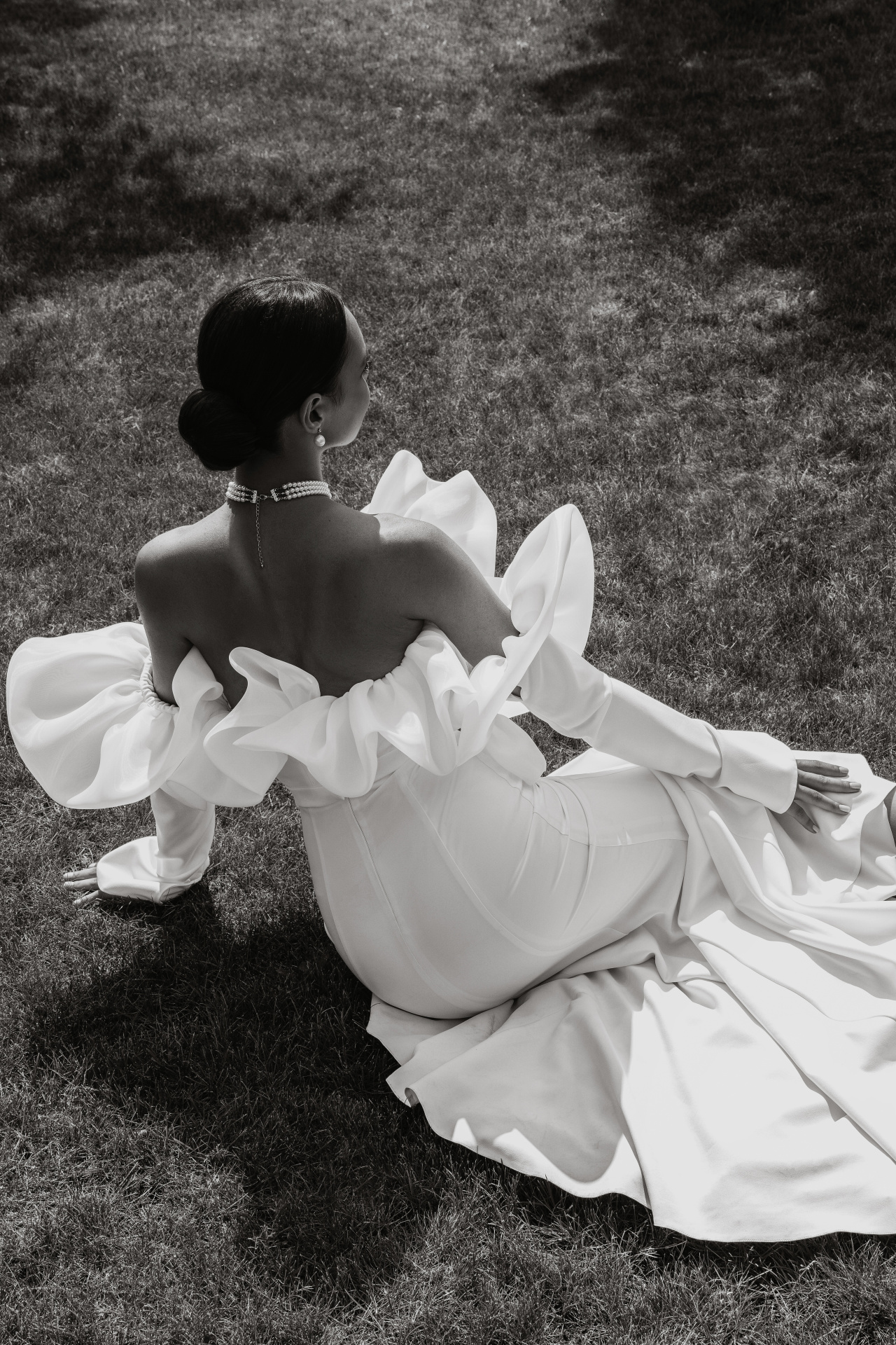 Роскошная русалка со съемными рукавами фото