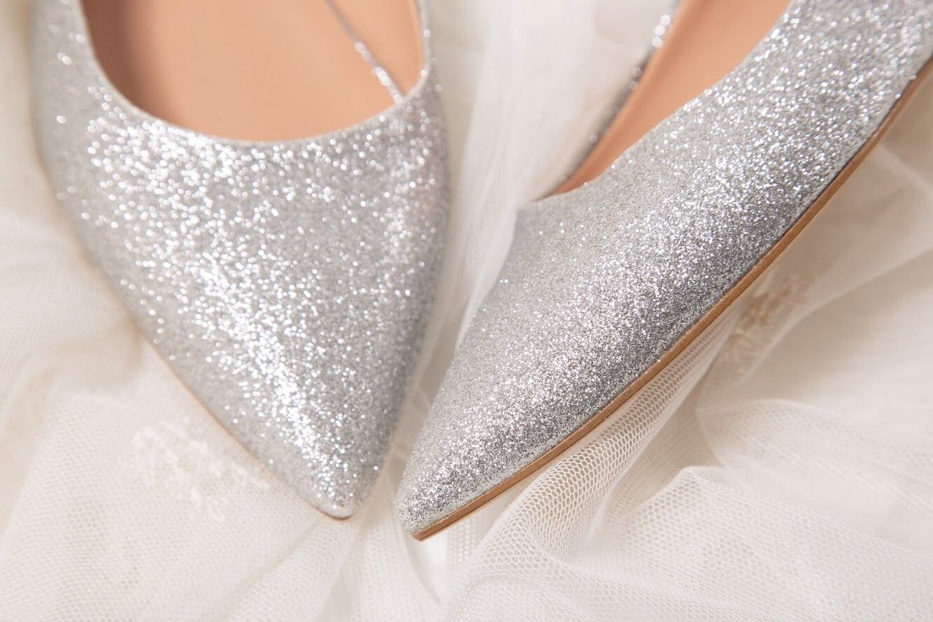 Свадебные балетки фото