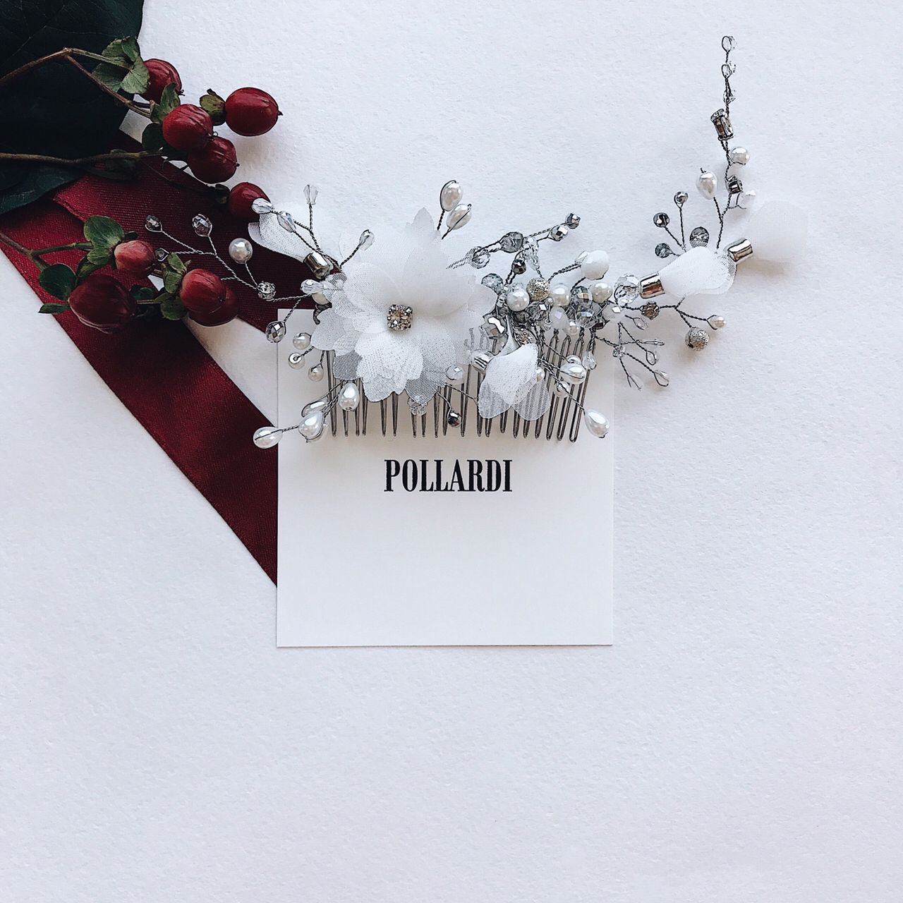 Гребень для свадебной прически фото