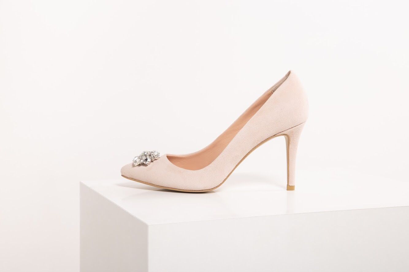 Свадебные туфли лодочки фото