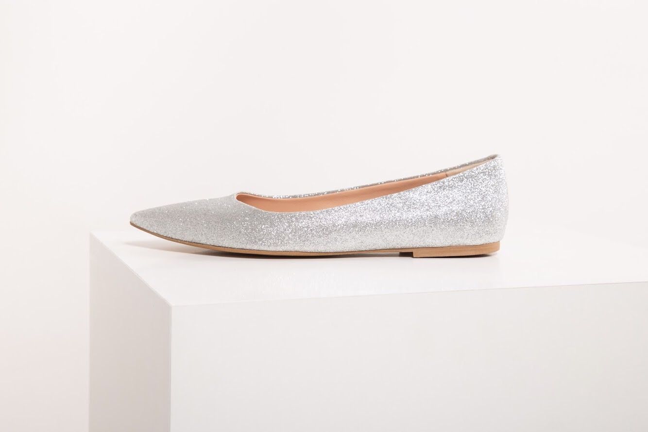 Свадебные балетки фото