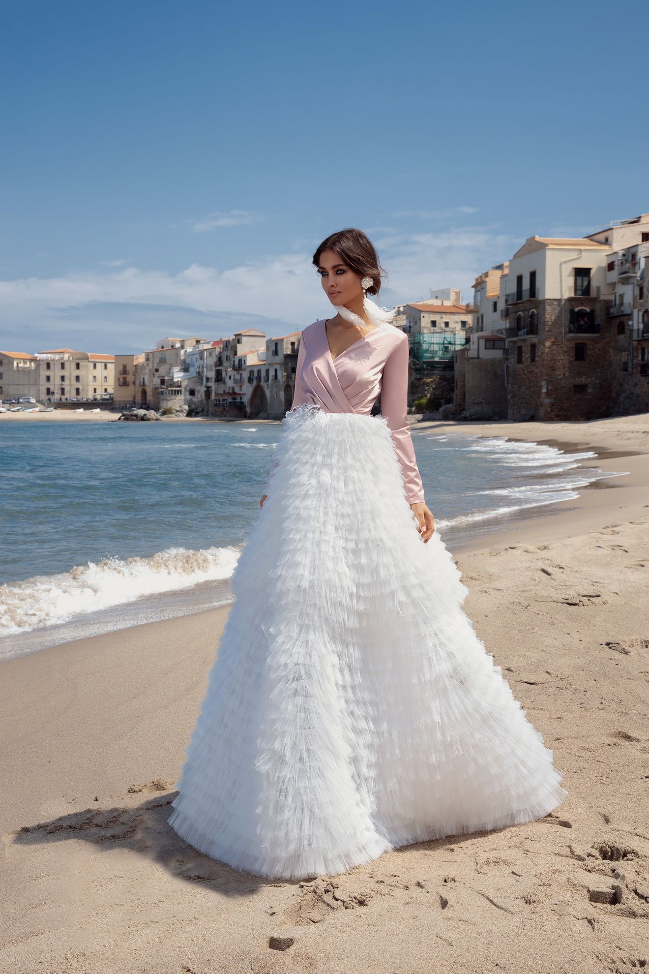 Нежное свадебное платье-трансформер