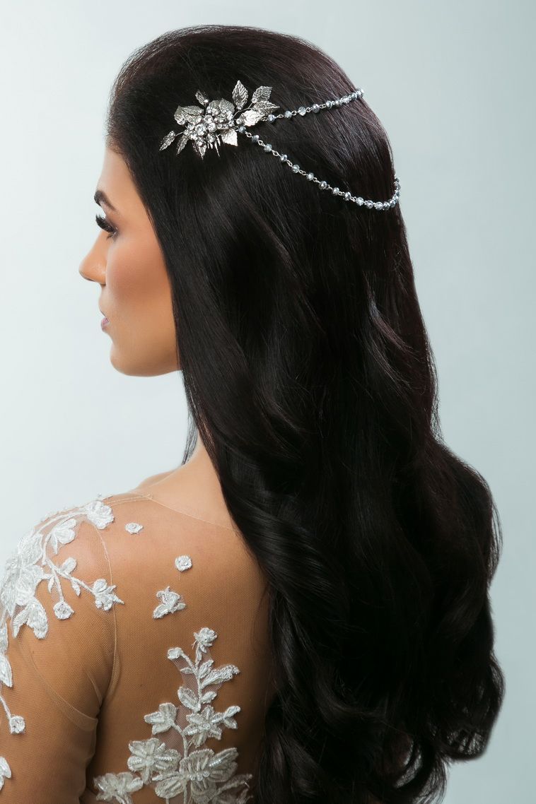 Свадебное украшение для волос фото