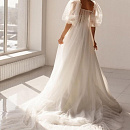 Прозрачный кейп с блесокм фото