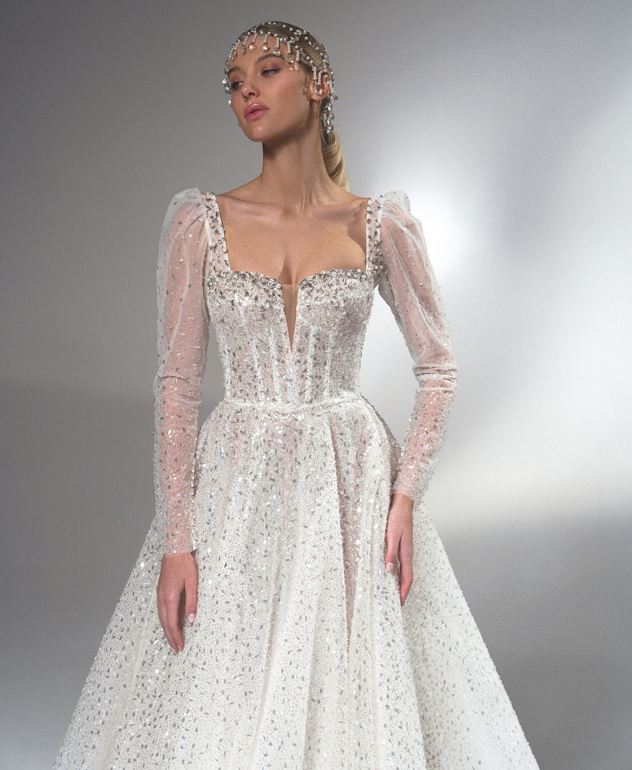 Роскошное свадебное платье трансформер фото