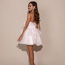 Красивое короткое свадебное платье фото