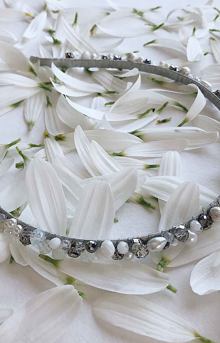 Сверкающий ободок для волос фото