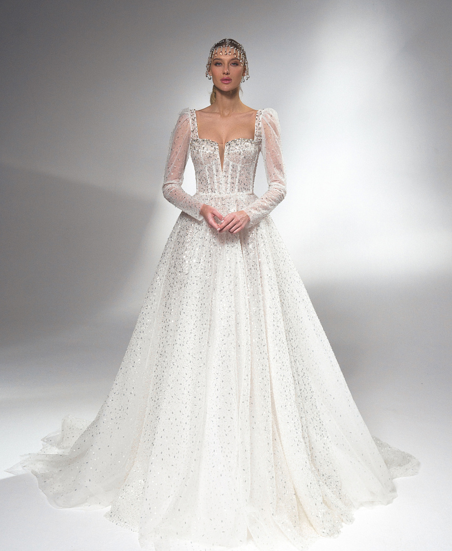 Роскошное свадебное платье трансформер фото