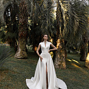 Закрытое свадебное платье рыбка фото