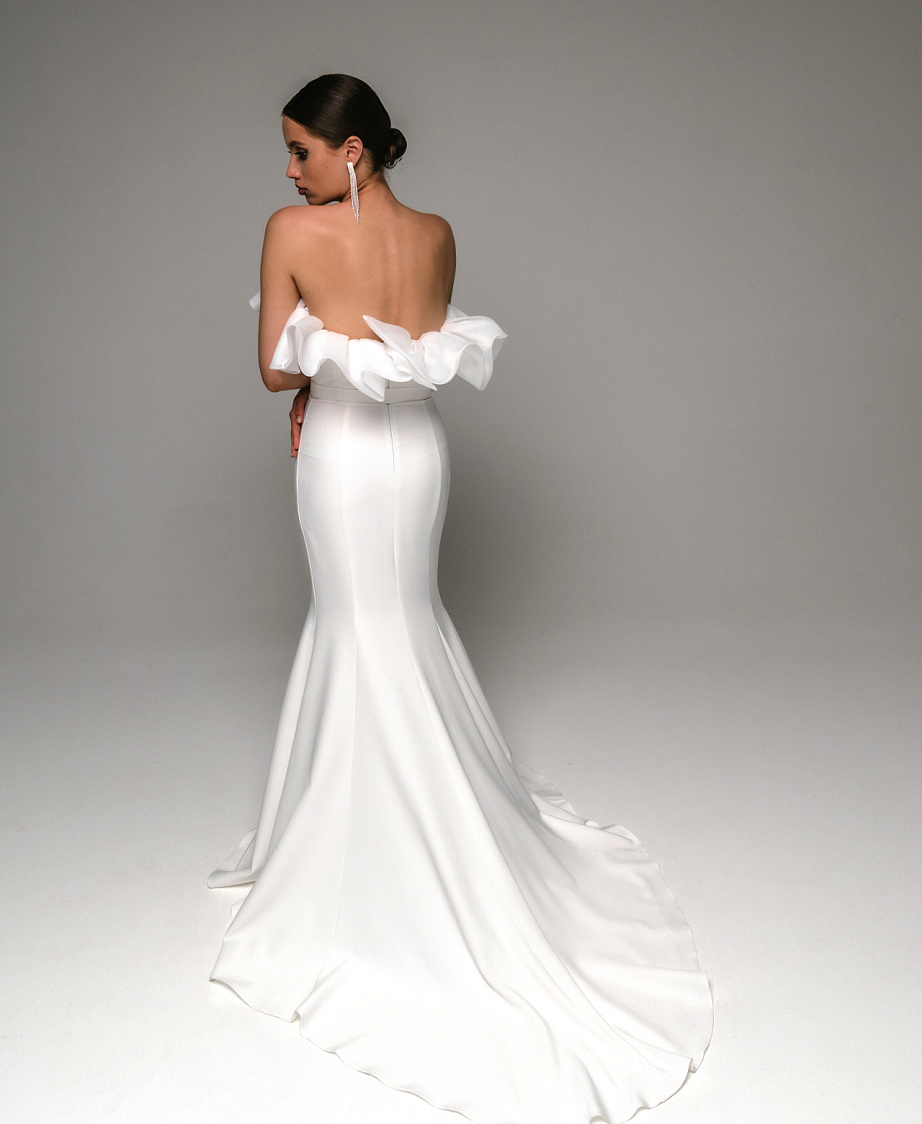 Роскошная русалка со съемными рукавами фото