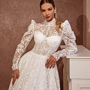 Кружевное свадебное платье 2022