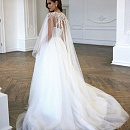 Свадебный кейп с блеском фото