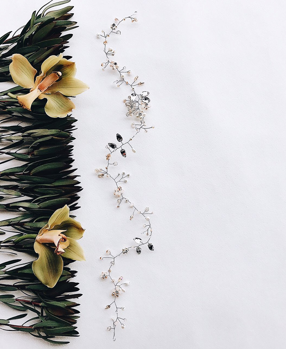 Свадебный аксессуар для волос фото