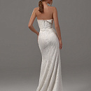 Свадебное платье трансформер с отстегивающейся юбкой фото