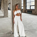 Свадебный топ из цветов фото