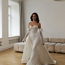 Кружевная русалка с митенками фото