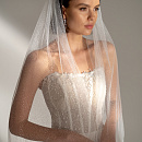 Кружевное блестящее платье А-силуэта фото