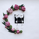 Серьги в форме цветов фото