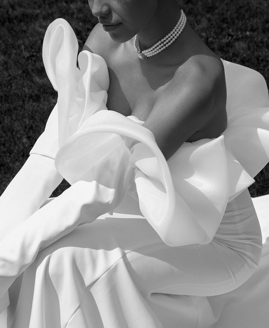 Роскошная русалка со съемными рукавами фото