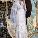 Роскошная фата с жемчужинами фото