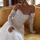 Свадебный комплект с роскошным корсетом фото