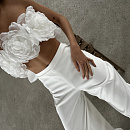 Свадебный топ из цветов фото