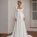 Элегантное свадебное платье с декольте в форме сердца фото