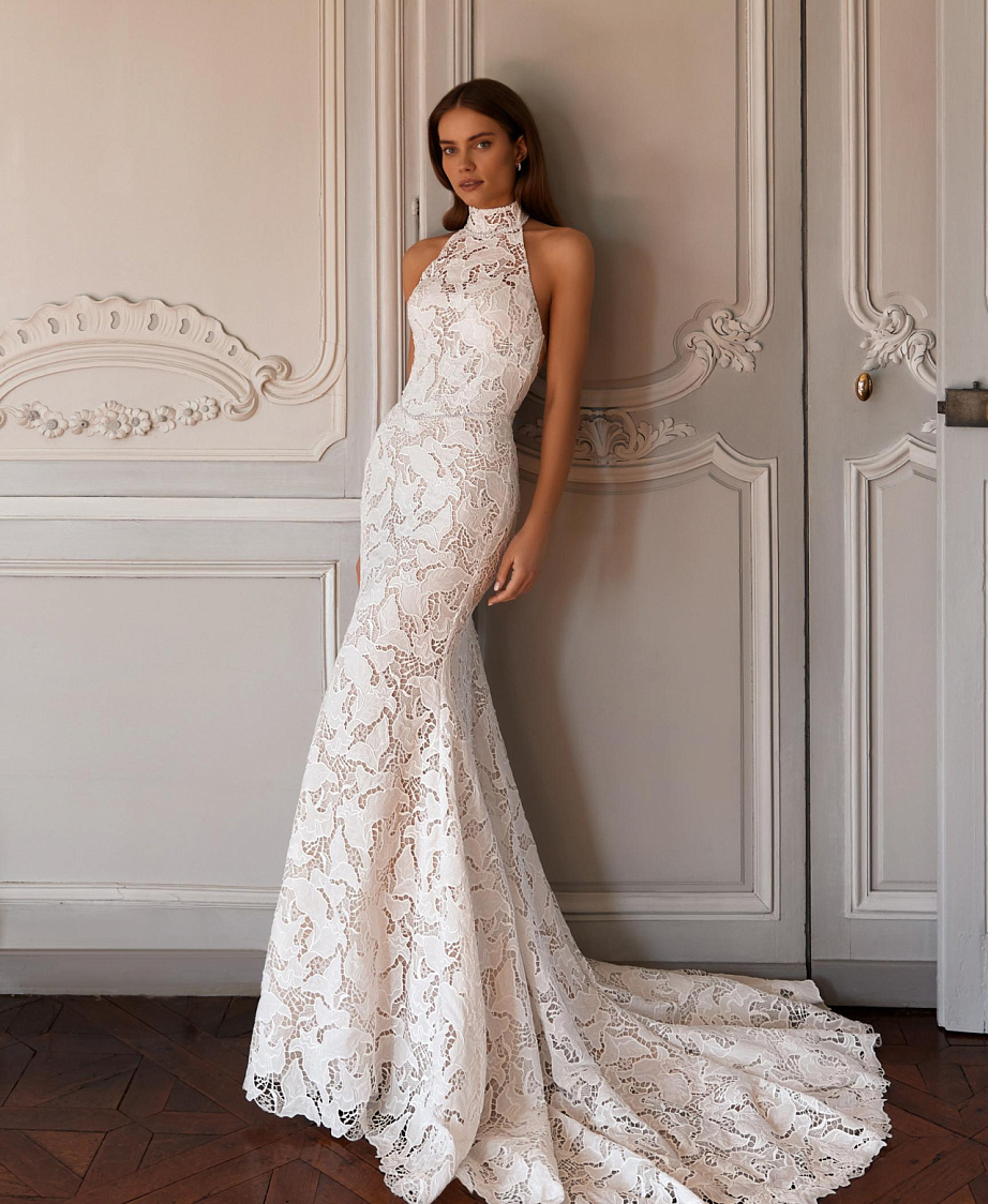 Кружевная русалка с американской проймой фото