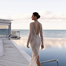 Сверкающее свадебное платье рыбка фото