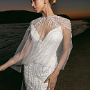 Свадебное платье рыбка в светоотражающей ткани фото