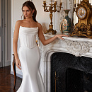 Роскошный свадебный комплект из микадо фото