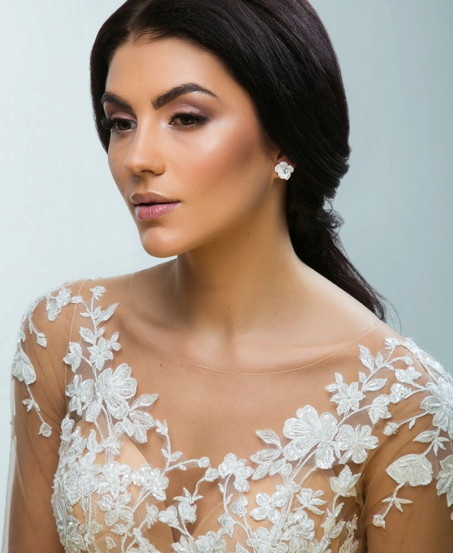 Объёмные серьги фото