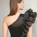 Черный вечерний комбинезон фото