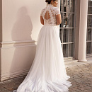 Стильное свадебное платье для полных фото