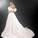 Роскошное свадебное платье силуэта принцесса фото