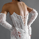 Эксклюзивное свадебное платье рыбка фото