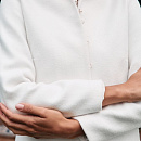 Удлиненный свадебный жакет